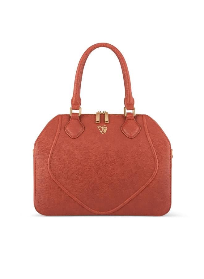 Veganologie Gemma Brown Tote - Crafted From 17 Recycled Bottles - Image 1
