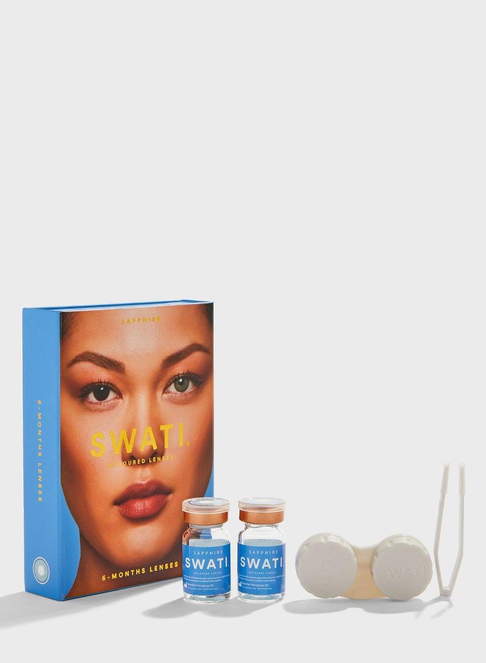 Sapphire Elegance 6-Month Color Contact Lenses - Image 1