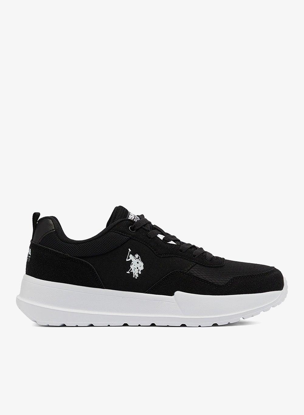 5M Johnny Glb Black Low-Top Sneakers - Elegance Meets Utility - Image 1