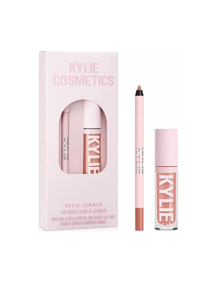 Diva Gloss & Liner Duo Set - Dazzle Your Lips - Image 1