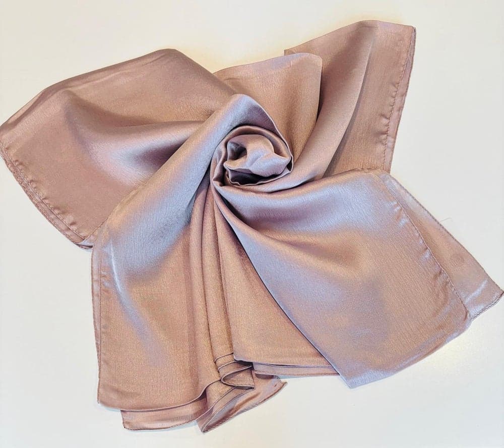 MIZALLE Satin Shawl Elegance - Chic Accessory for Women - Image 1