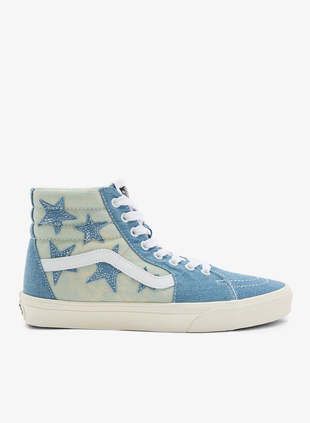 Starry Night Denim Sk8-Hi Sneakers Cmxdnm: A Revolution Reborn - Image 1