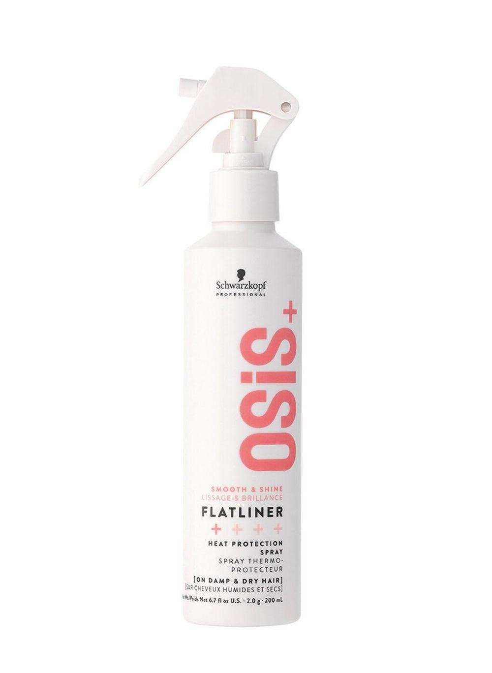 Osis Flatliner 200ml: Heat Defense Hair Serum - Image 1