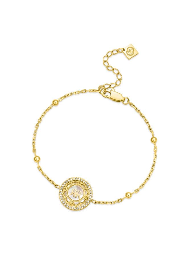 CERRUTI 1881 Arabesque.3 Elegant Floral Bracelet - Image 1