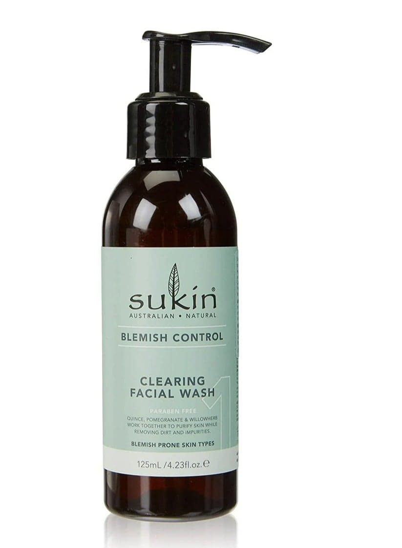 Sukin Blemish Control Facial Wash 125ml – Pristine Clean - Image 1