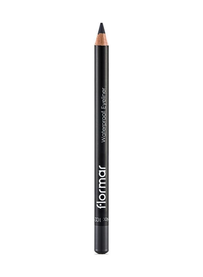 Flormar Smoky Grey 102 Waterproof Eyeliner Pencil - Image 1