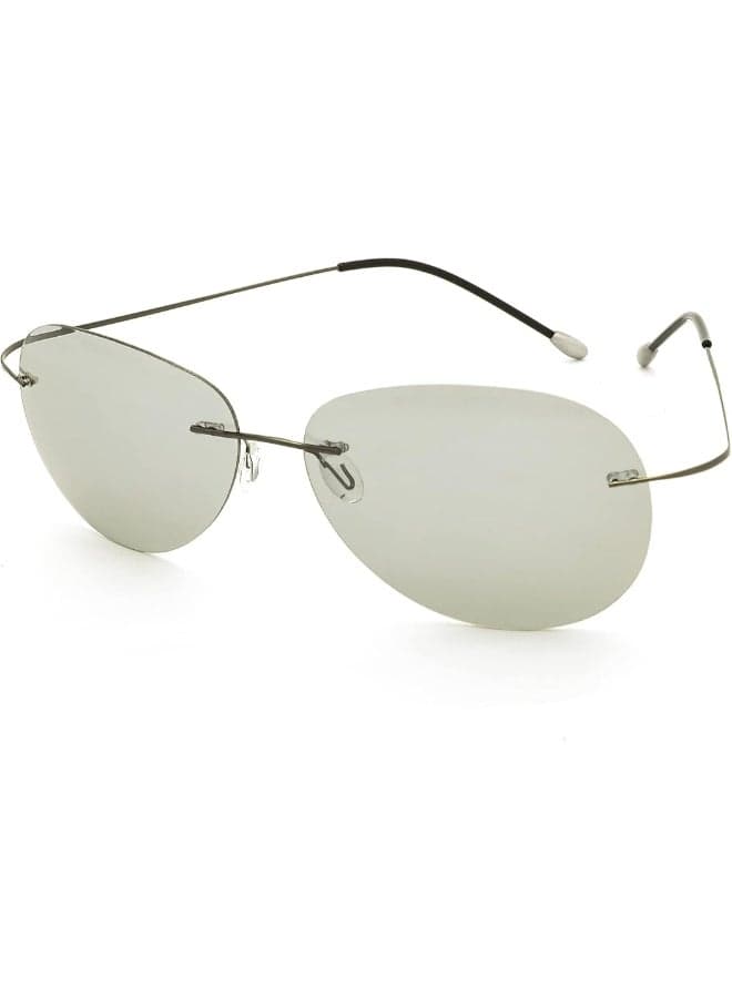 Lee Cooper LC3048C02 Chic Grey Mirror Sunglasses 60mm - Image 1
