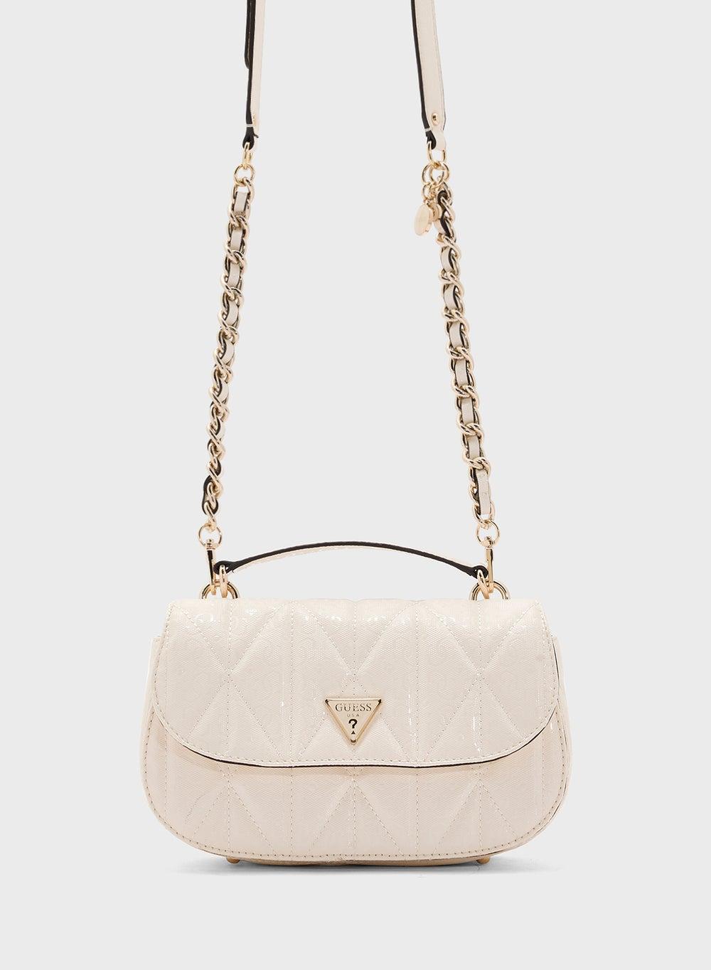 GUESS ALDINA Elegant Top Handle Flap Bag for Women - Image 1