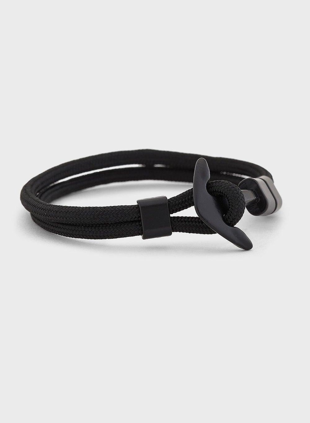 Seventy Five Anchor Cord Bracelet - Men's Stylish Accessory - Image 1