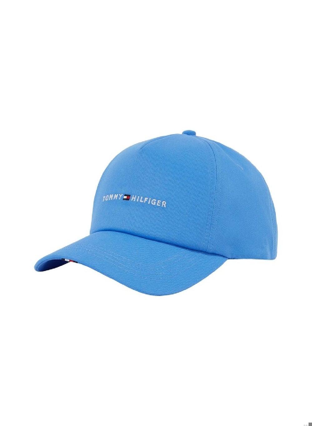 TOMMY HILFIGER Blue Spell Men's Cotton Baseball Cap - Image 1