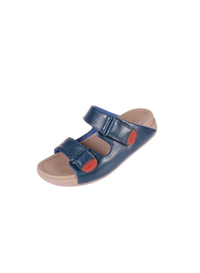 Barjeel Uno 008-3527 Elegant Navy Casual Men's Sandals - Image 1
