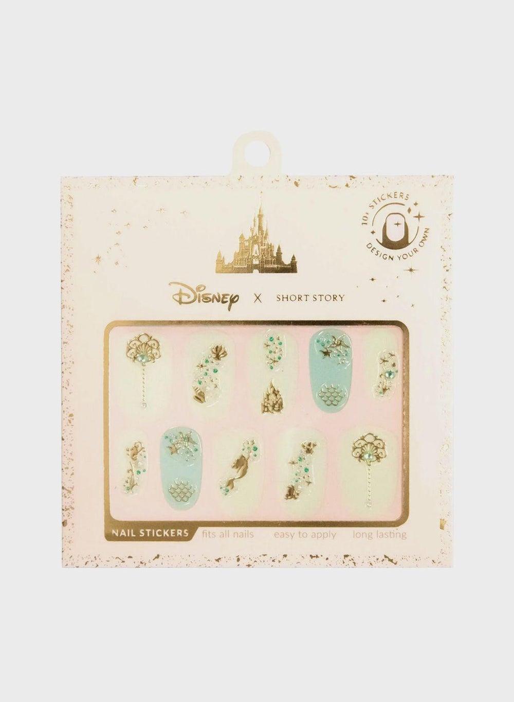 Little Mermaid Enchanted Nail Stickers - Image 1