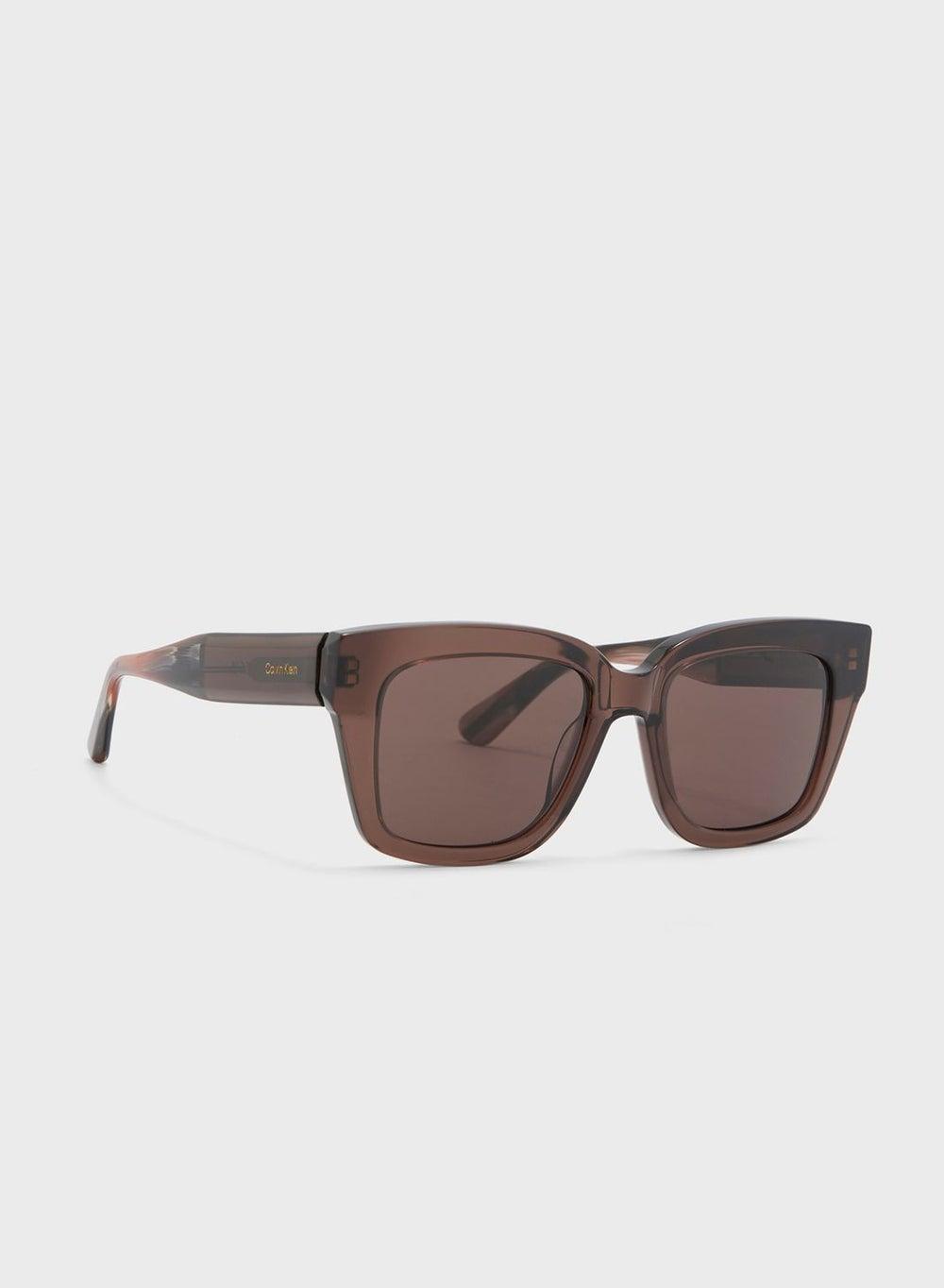 CALVIN KLEIN Chic Rectangle Sunglasses for Women - Image 1