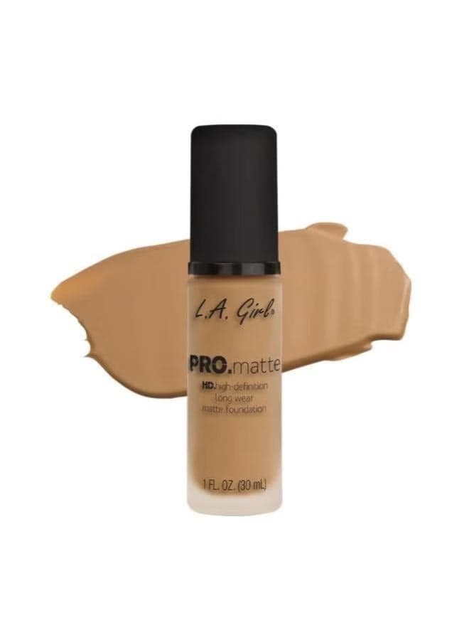 Pro.Matte Medium Beige Foundation for Flawless Skin - Image 1