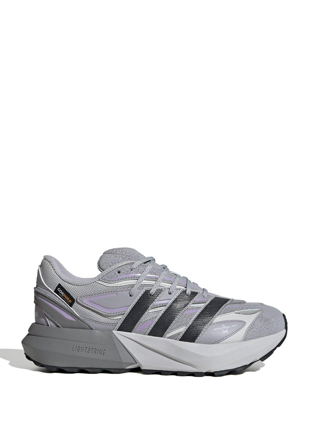 Lightblaze Atr Jq6005: Grey Elegance Low-Top Sneakers - Image 1