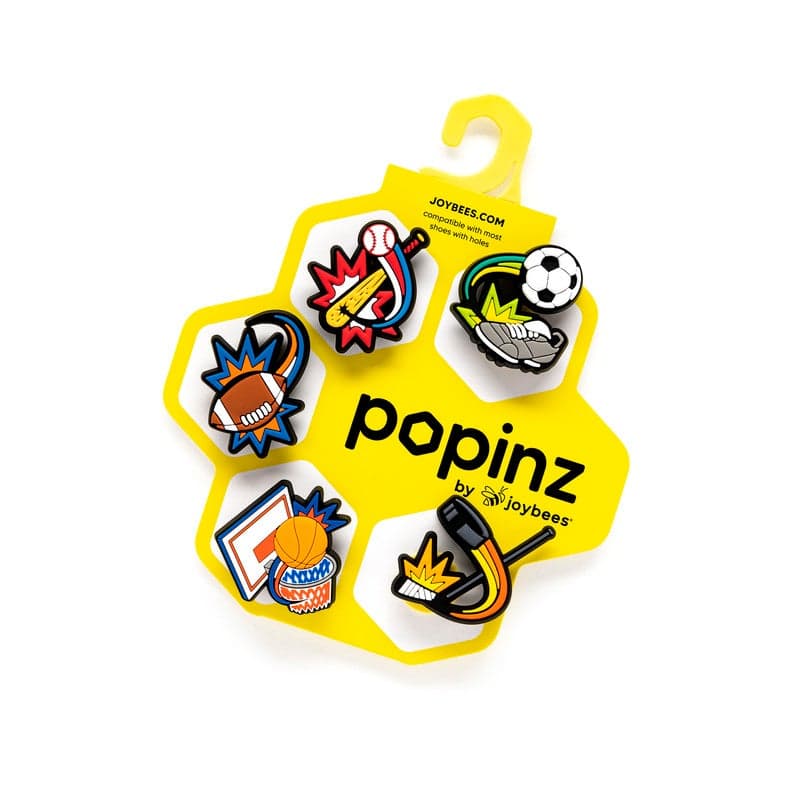 Popinz Joybees 5 Pack - Vibrant Sports Edition Ballerinas - Image 1