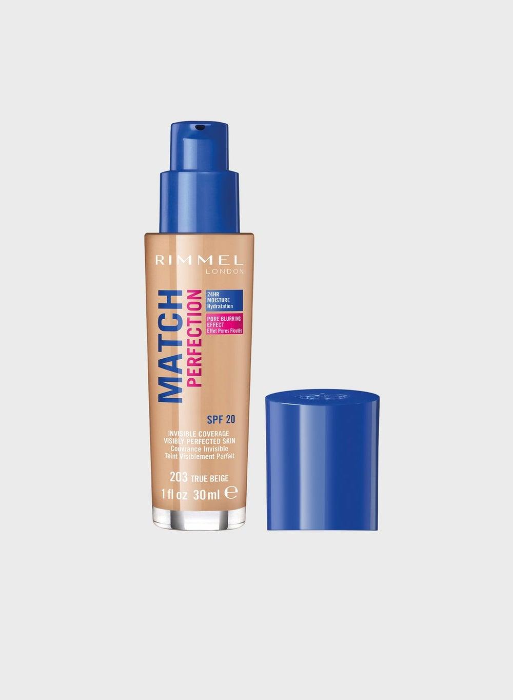 True Beige Match Perfection Foundation - SPF 20, 203 - Image 1