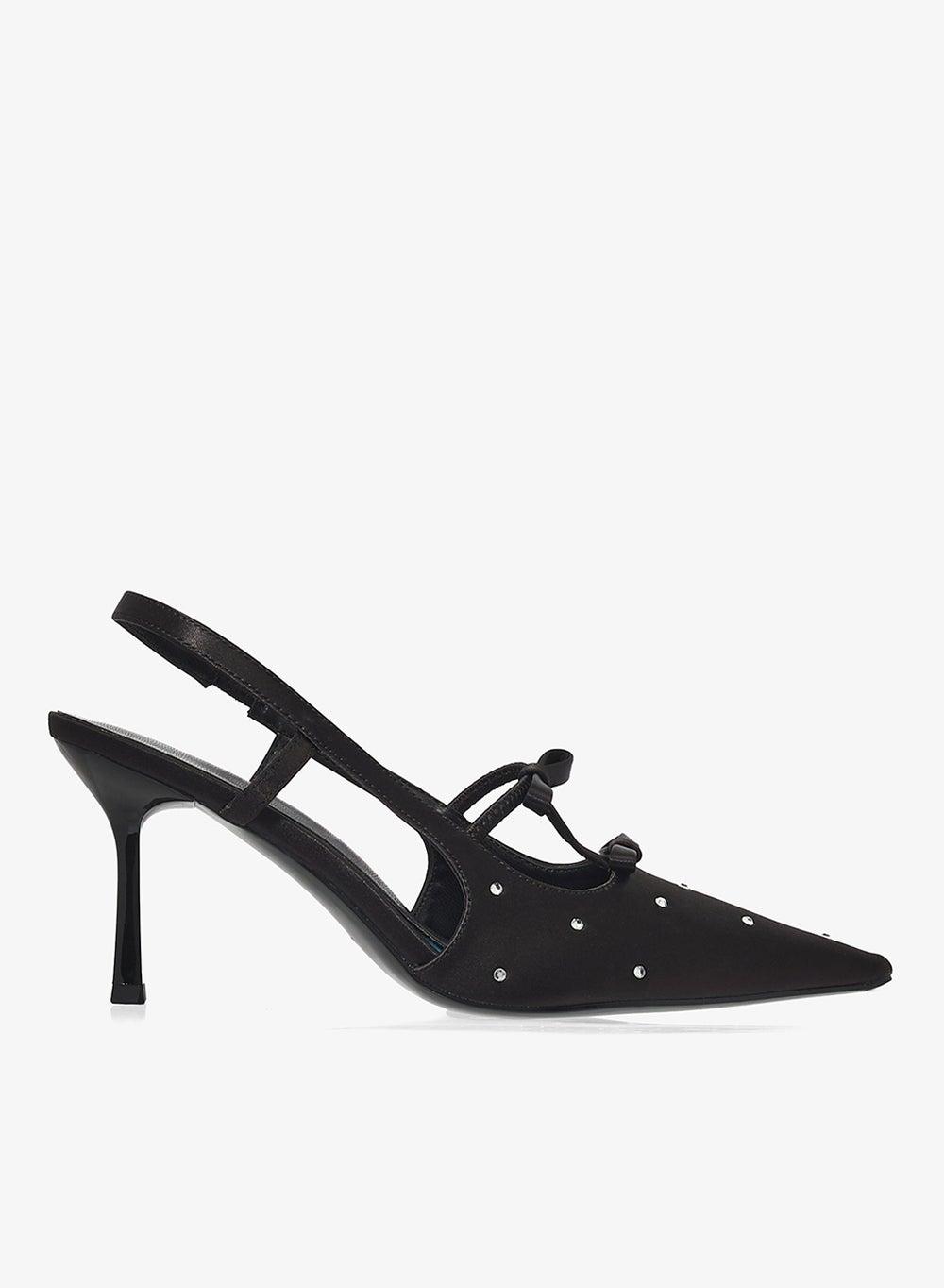 Xz256044 Elegant Black Pumps – The Quintessence of Sophistication - Image 1