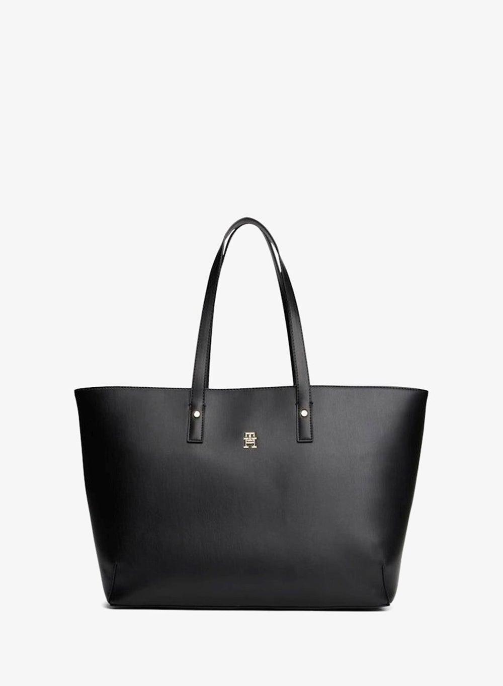 TOMMY HILFIGER Elegant Zip-Through Women's Tote with Logo Detail - Image 1