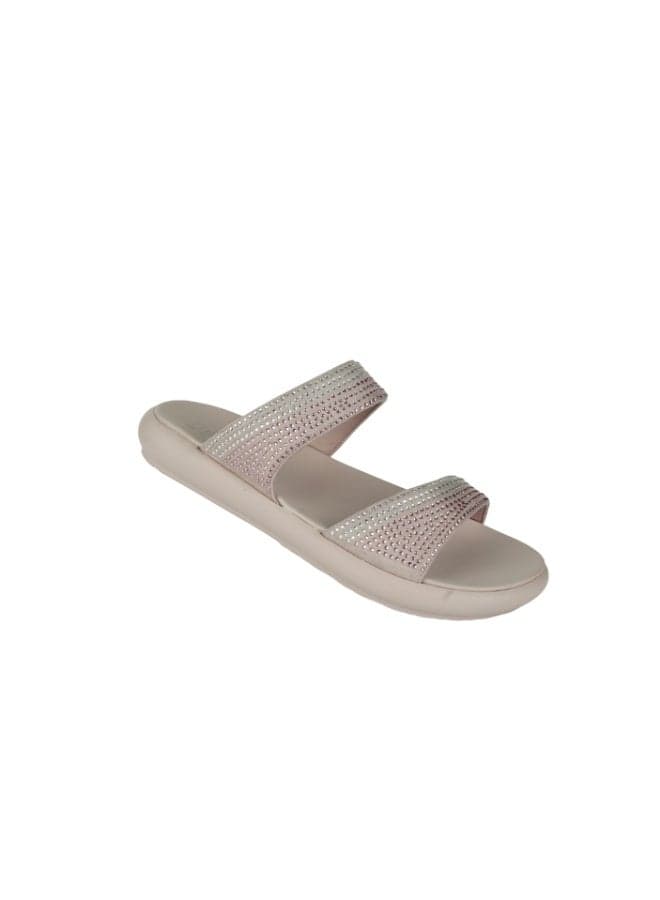 Michelle Morgan 114RC71I Elegant Grey Mule Sandals - Image 1
