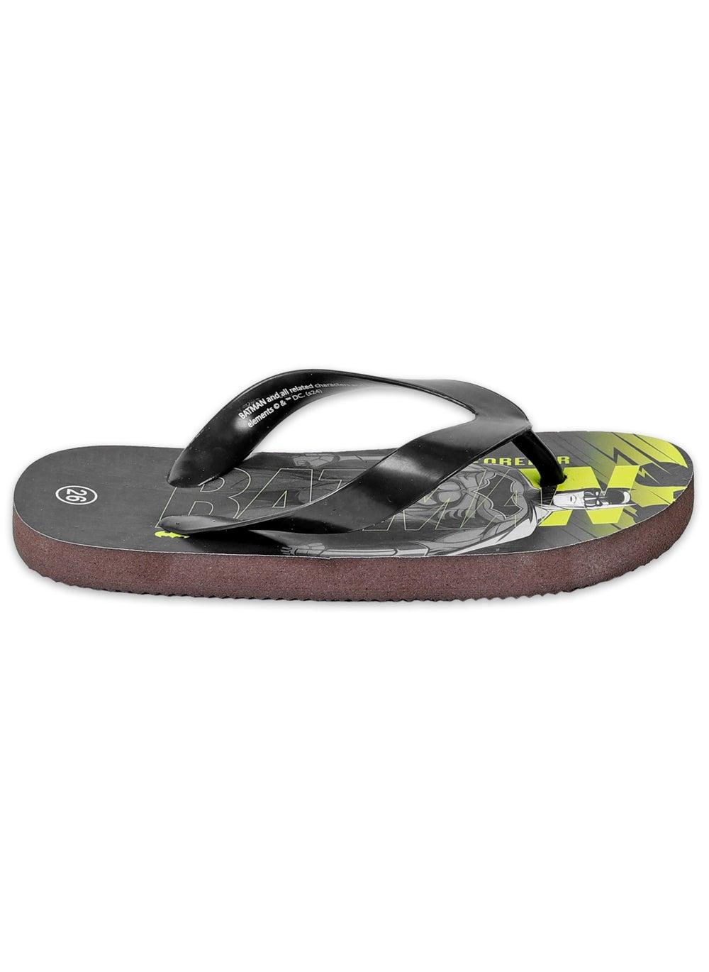 Warner Bros. Batman Adventure Kids Flipflop Slippers - Image 1
