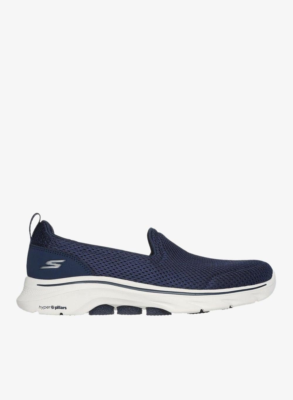 Go Walk 7 Navy Slip-Ons - Elevate Any Lifestyle Edit - Image 1
