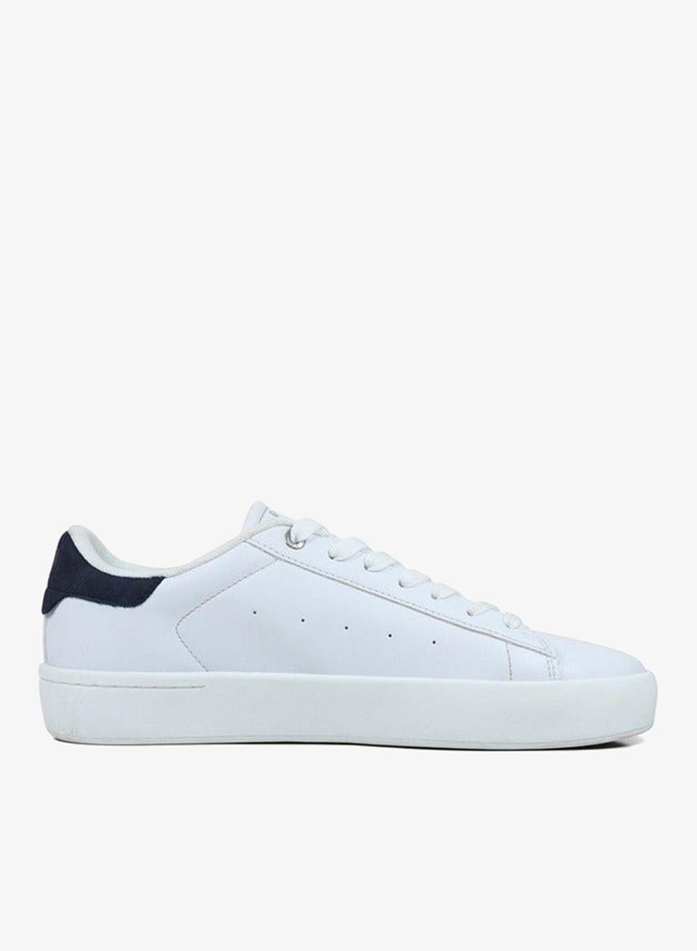 GPM5214100122 Men's SUN White Lace-Up Sneakers - Image 1