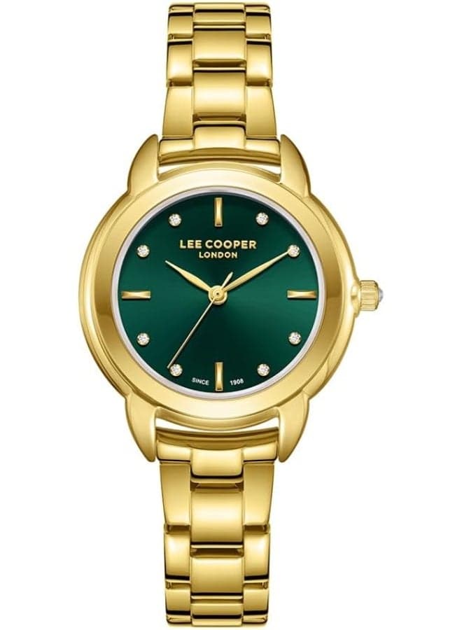 Lee Cooper Elegant Gold Analog Watch LC08024.170 for Women - Image 1