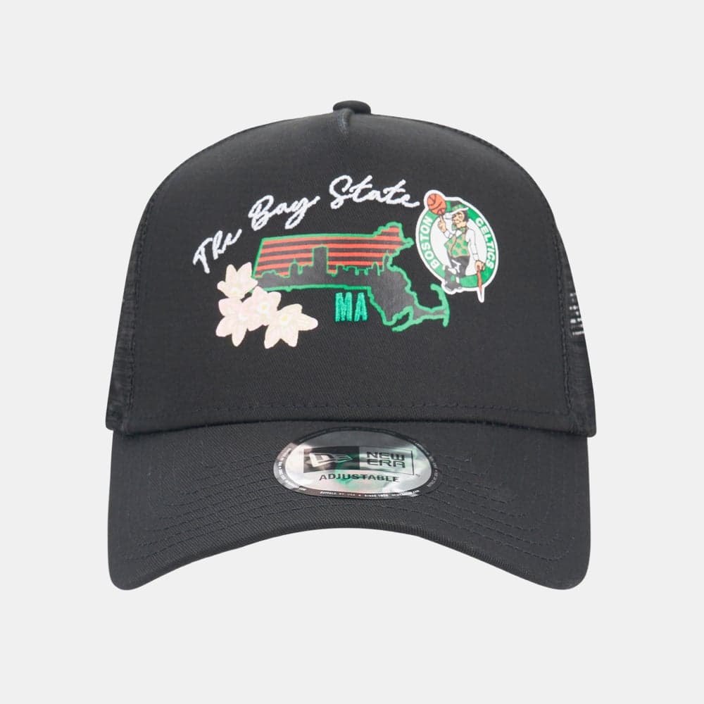 New Era NBA Boston Celtics Trucker Cap for Men - Image 1