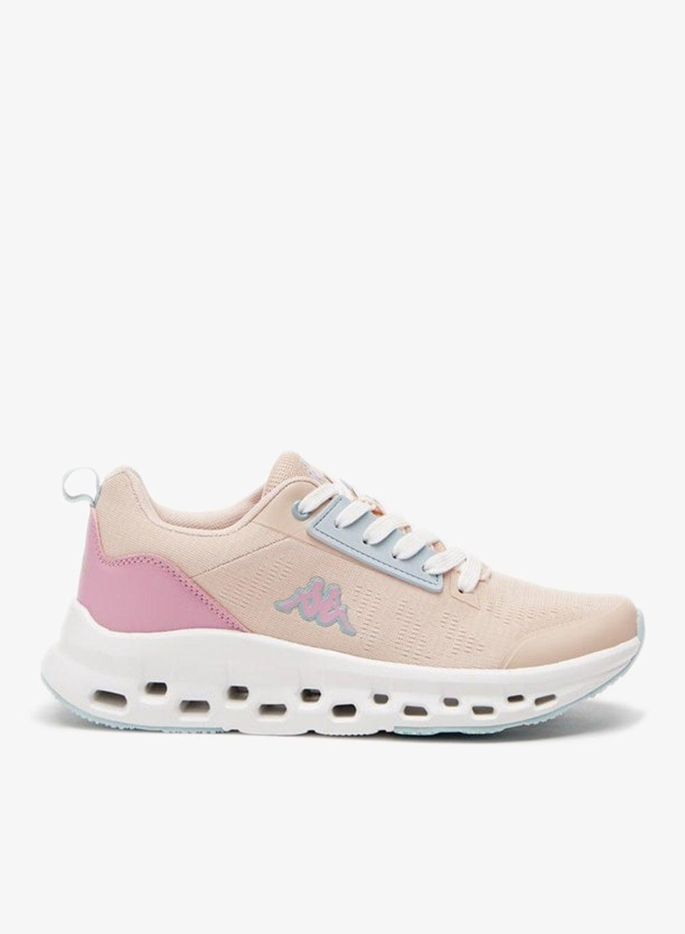 Sho23Ah010W Expink Women's Elegant Pink Textured Sneakers - Image 1