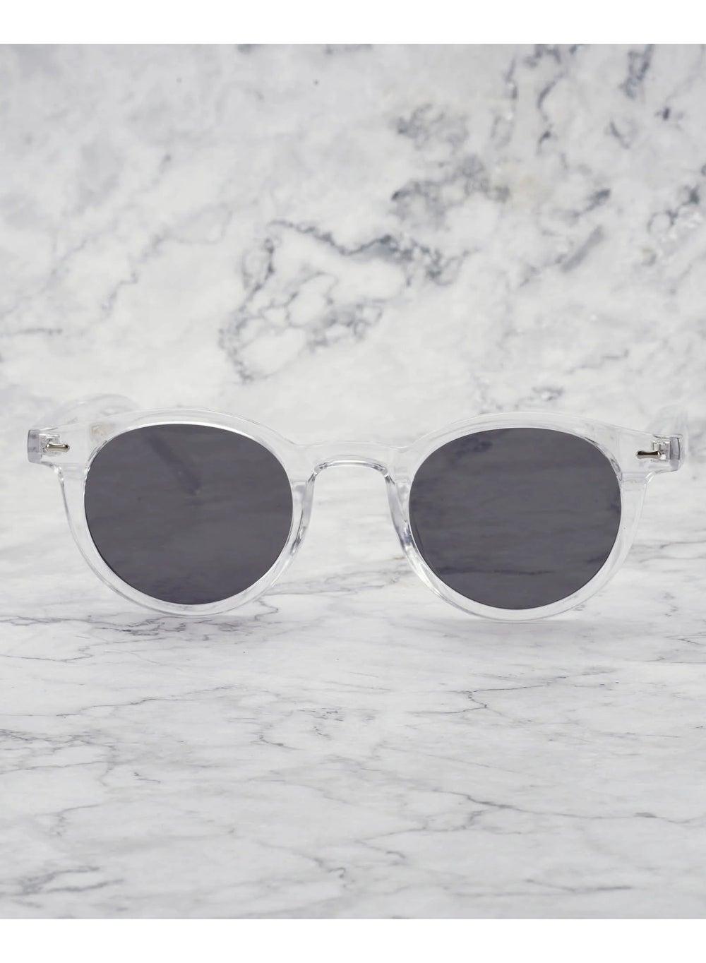 4EP7 Explicit Poets JAMES Clear-Gray Gradient Sunglasses - Image 1