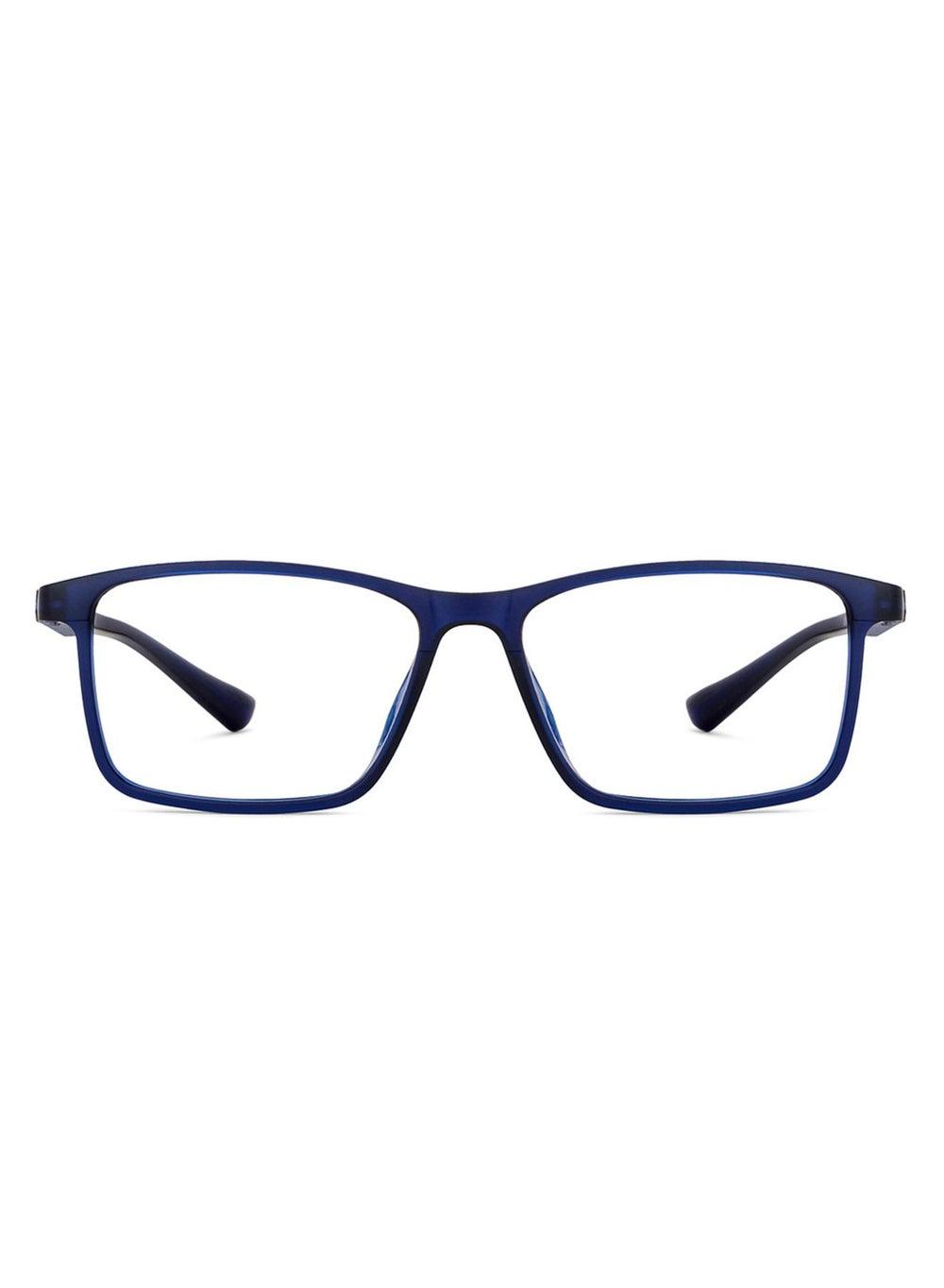 Lenskart Blu LB E13738: Sleek Rectangular Unisex Eyeglasses - Image 1