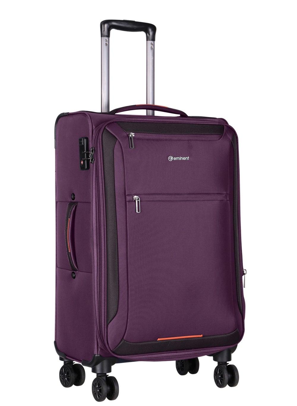 Eminent 24 Luggage E751 - Premium Midsize Polyester Suitcase - Image 1