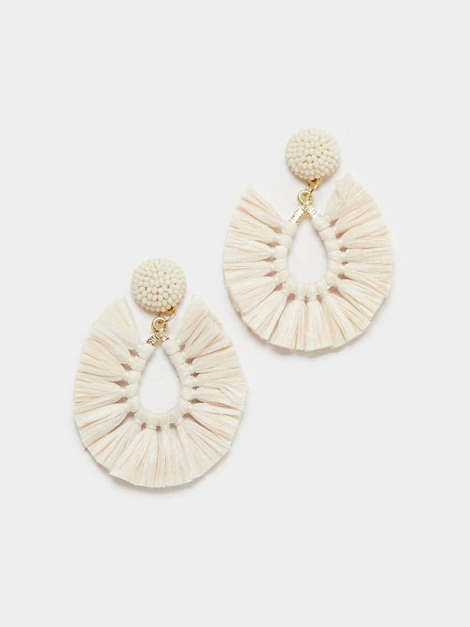 Styli Boho Chic Textured Earrings for Women - Image 1