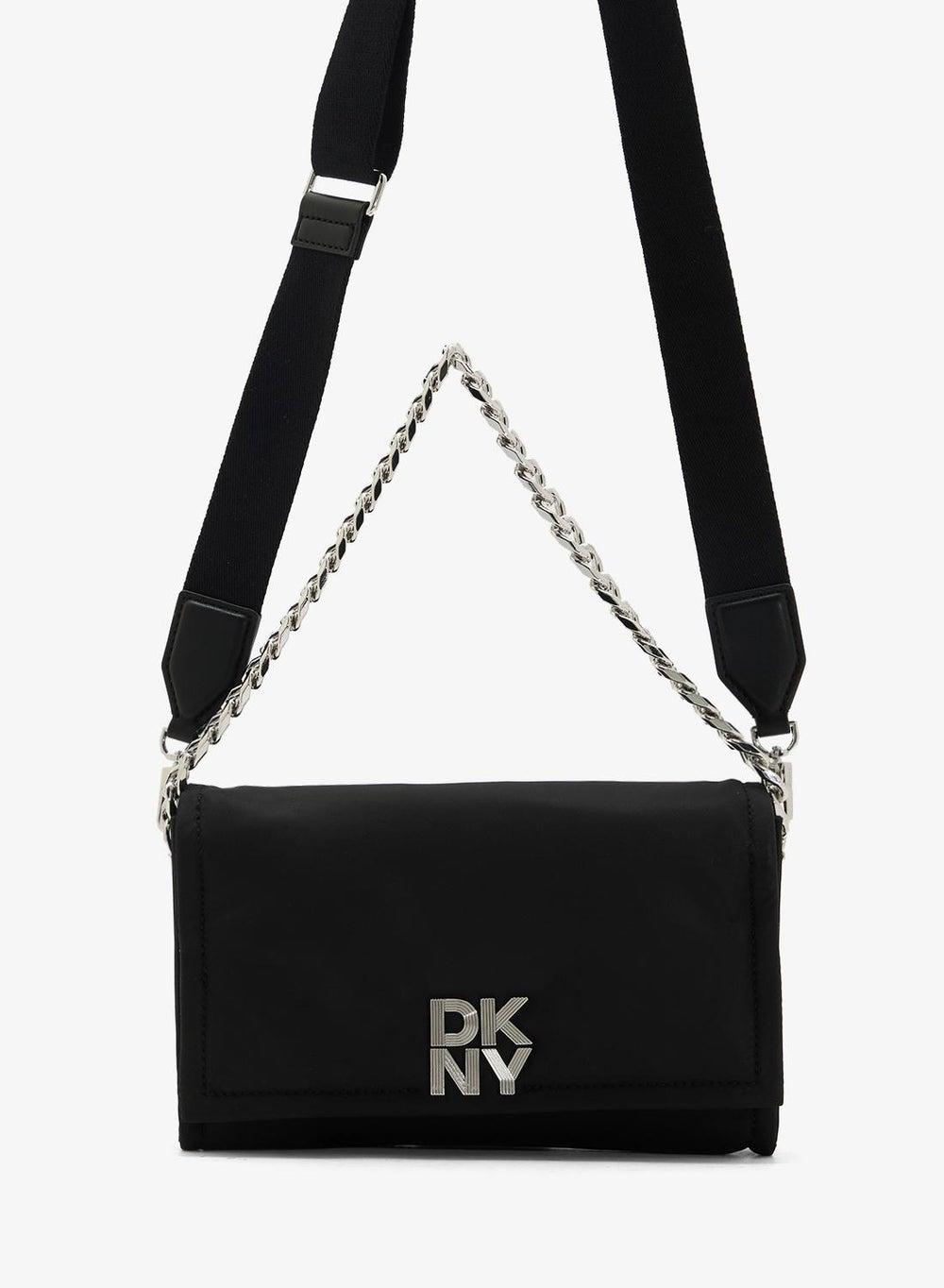 DKNY Lorena Elegant Faux Leather Crossbody for Women - Image 1
