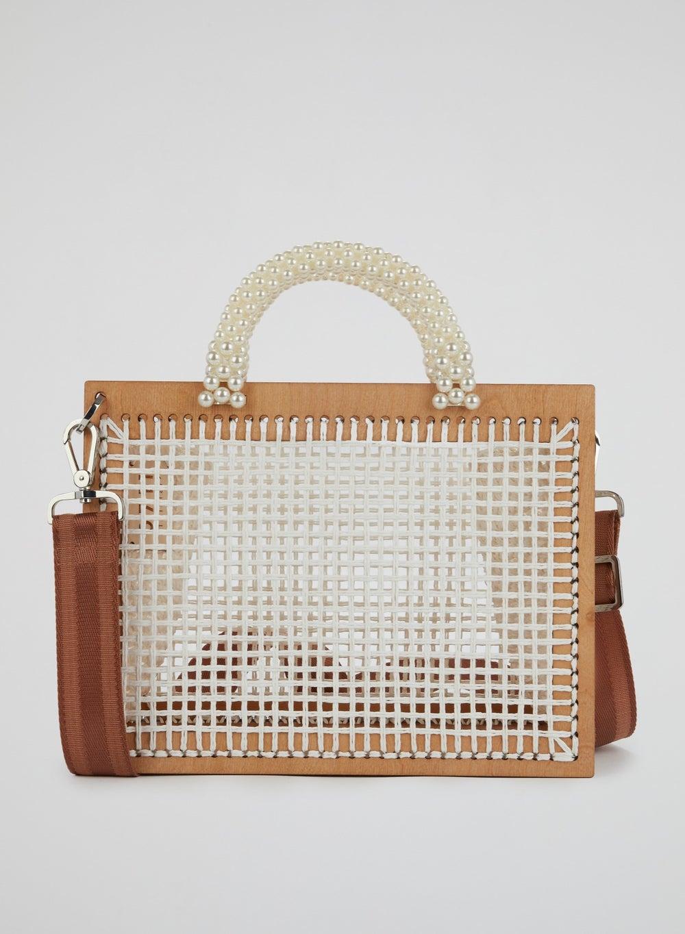 0711 Tbilisi White XL St. Barts Elegance Purse - Image 1