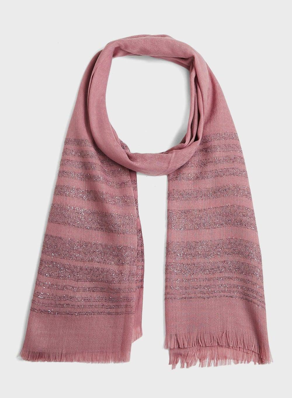 Ayra Glitter Scarf: Luxe Appeal for Women - Image 1