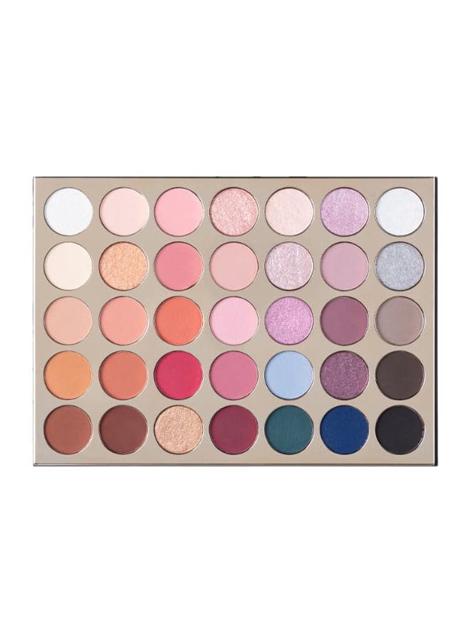 Character 35 Color Glamour Eyeshadow Palette - Adventure - Image 1