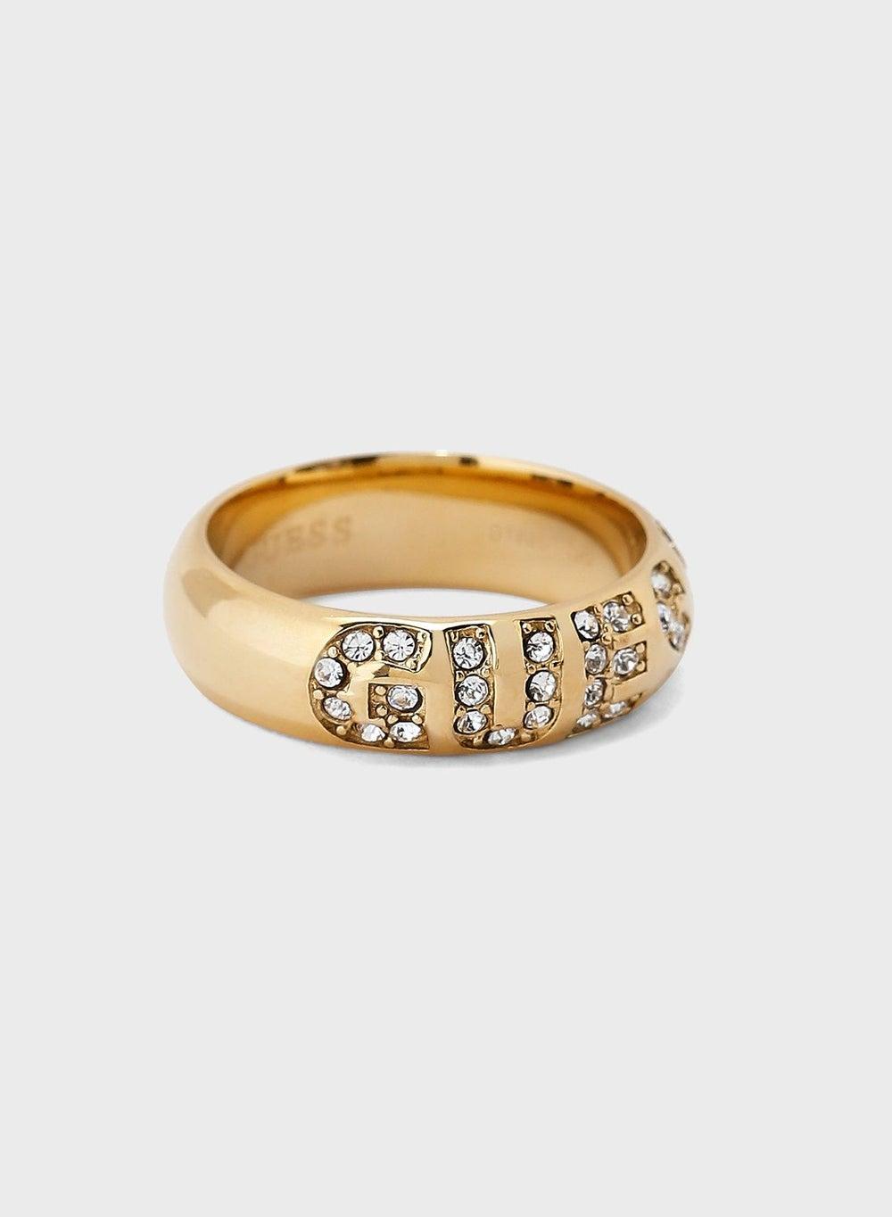 GUESS Women's Luxe Logo-Embellished Ring - Image 1