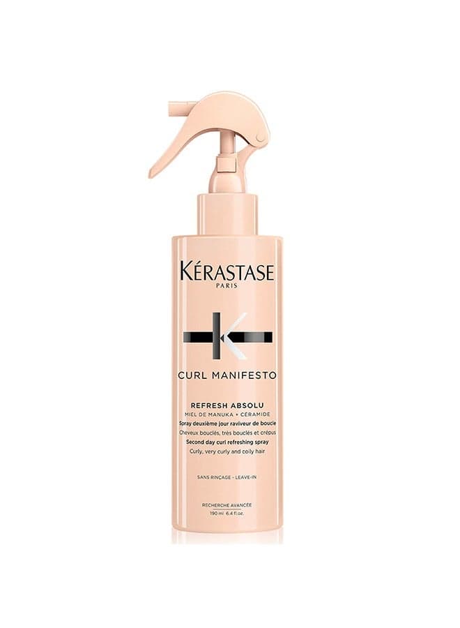 Curl Manifesto 190 ML - Luxe Restyling Mist - Image 1