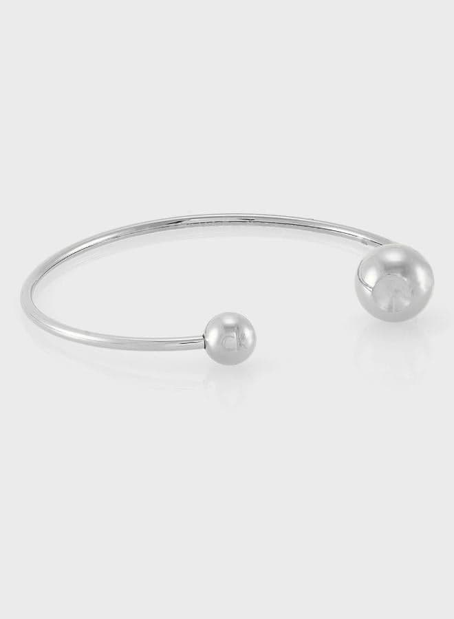 CALVIN KLEIN Sculptural Bubbles Bangle - Refined Elegance - Image 1