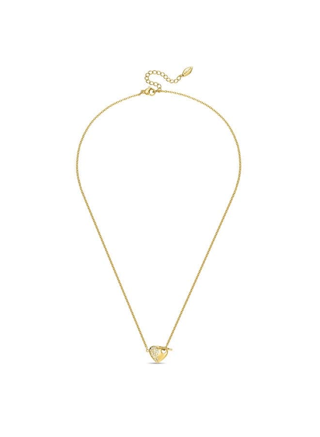 POLICE Heartstone Crystal Heart Pendant Necklace for Women - Image 1
