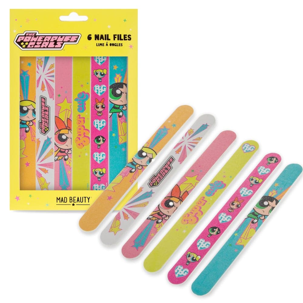 Powerpuff Girls Chic Nail File Set - 6 Pack - Image 1