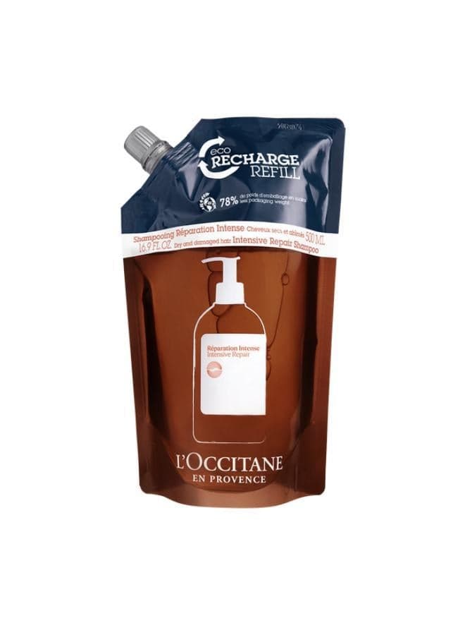 L'Occitane 500ml Intensive Repair Shampoo - Eco-Friendly Refill - Image 1