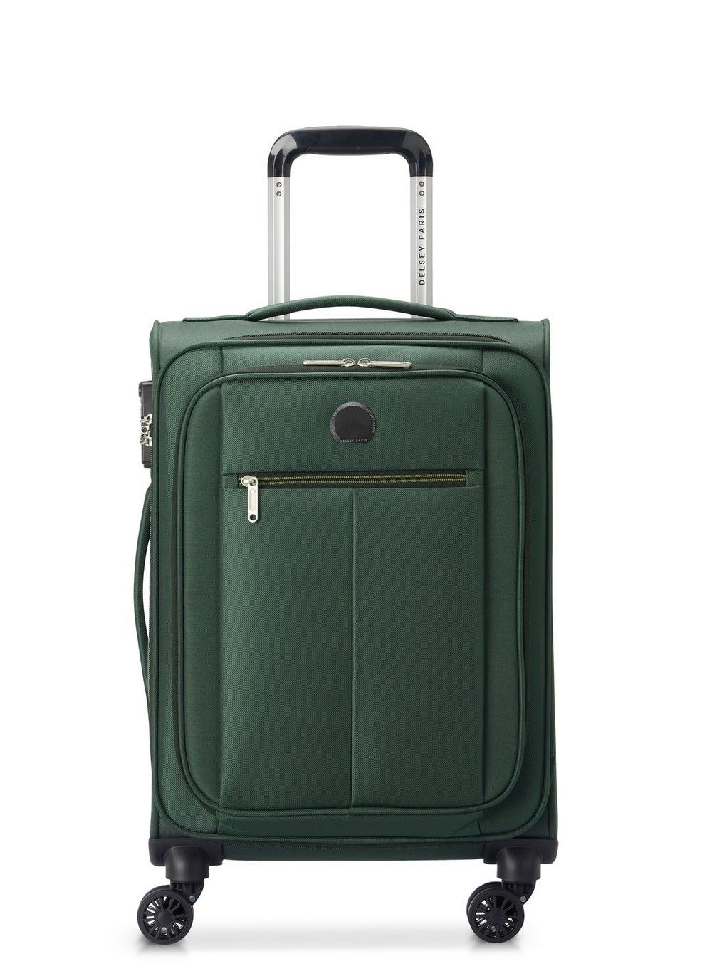 DELSEY Paris Pin Up 6 55cm Elegant Green Cabin Trolley 00343080103 - Image 1
