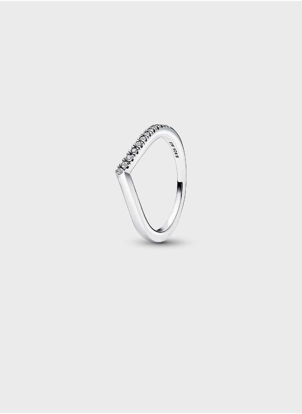 PANDORA Timeless Wish Sparkling Half Ring for Women - Image 1