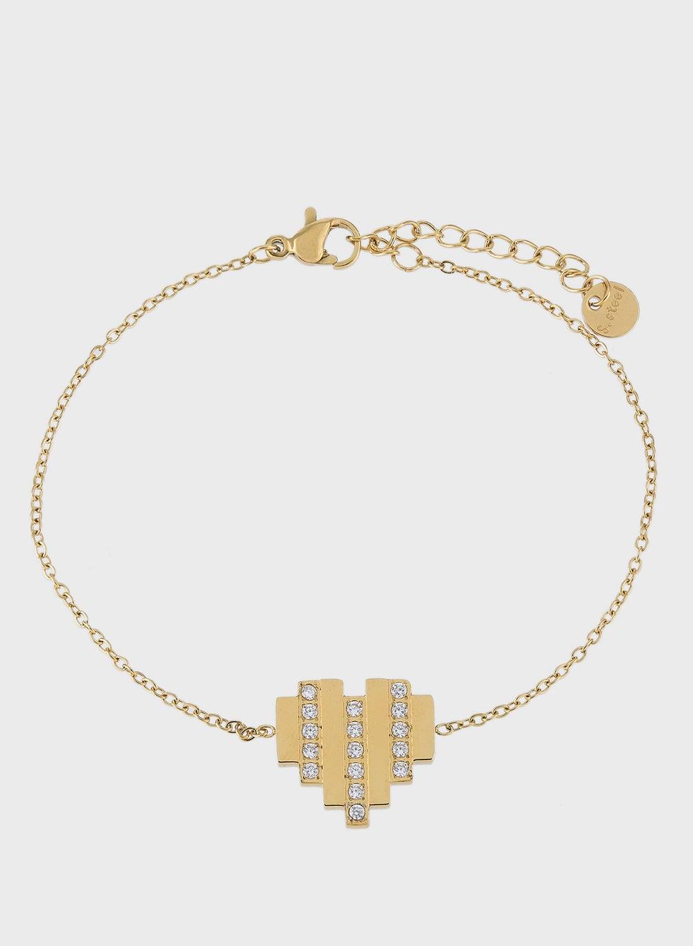 Staurtz Vintage Heart Bracelet - Elegance Redefined - Image 1