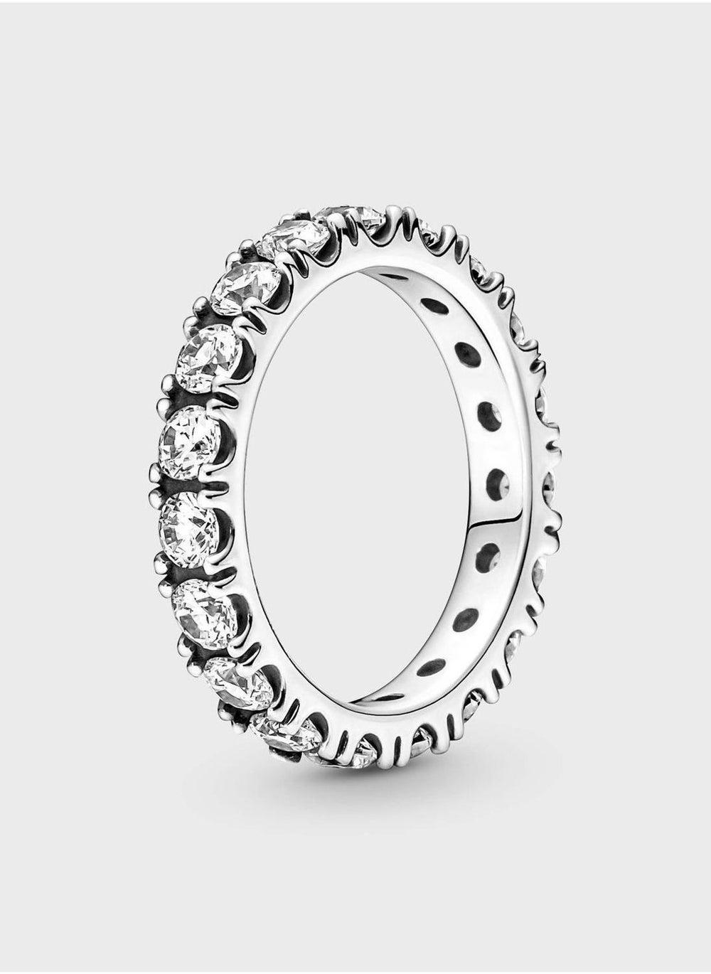 PANDORA Sparkling Row Eternity Ring – A Timeless Jewel - Image 1