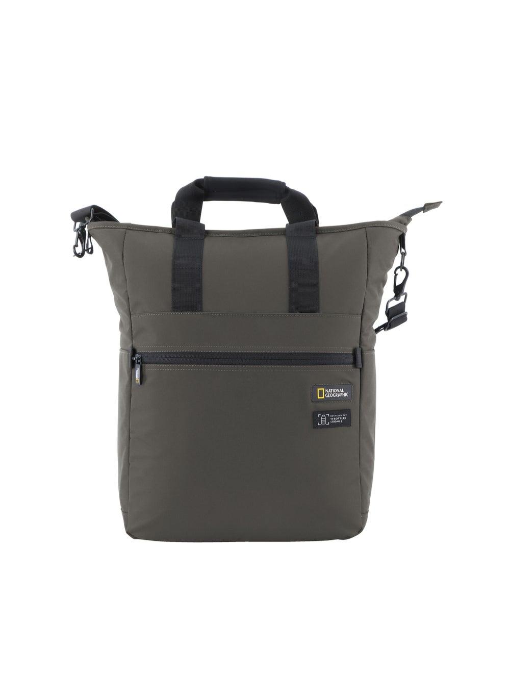 NATIONAL GEOGRAPHIC Mutation 3-Way Tech Tote - Khaki - Image 1