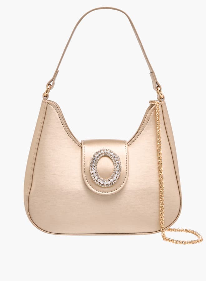 Flora Bella Embellished Shoulder Bag by Shoexpress - Image 1